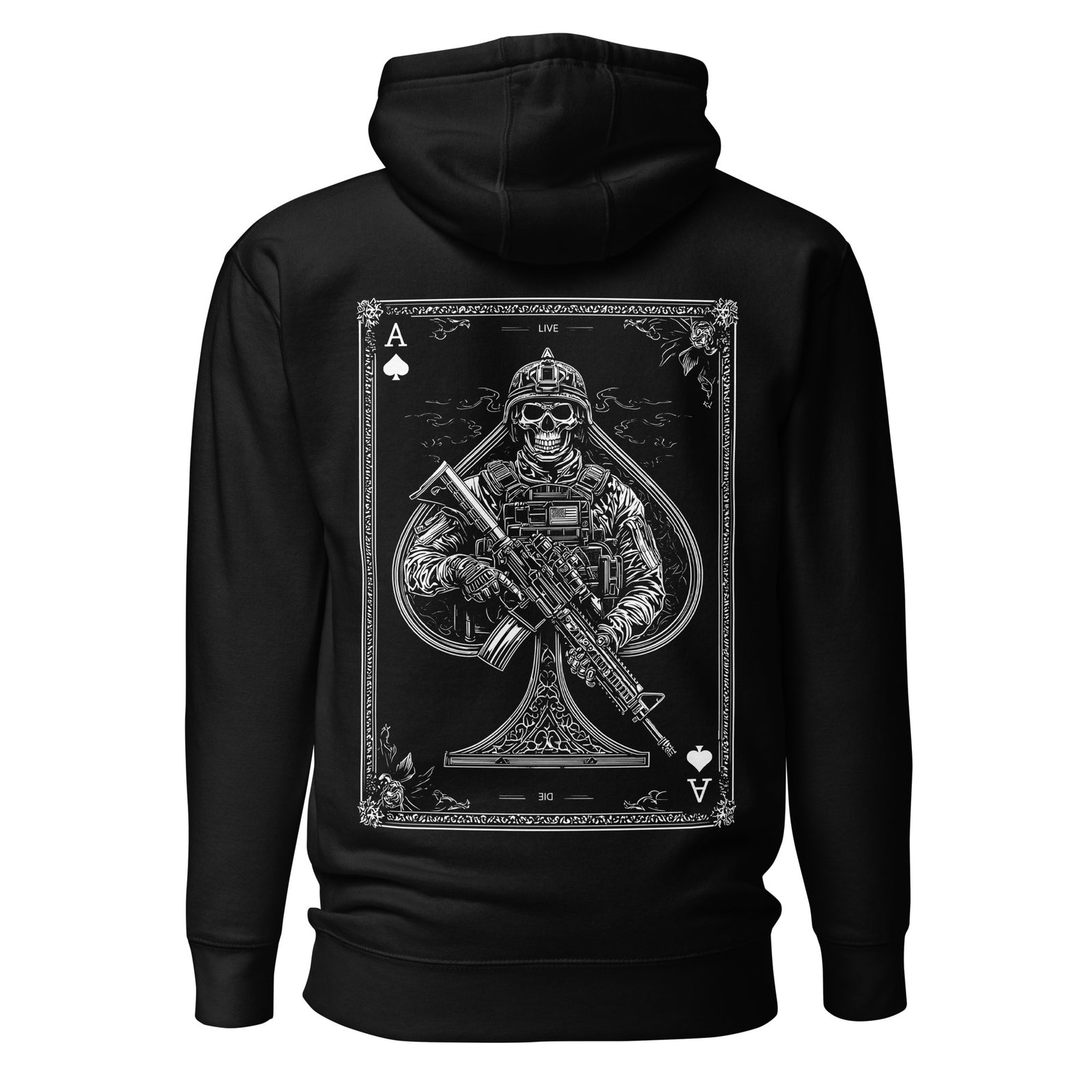 Potero Standard Ace Of Spades Huppari, musta takaa