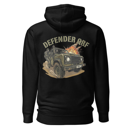 Potero Standard Defender QRF Huppari, musta takaa