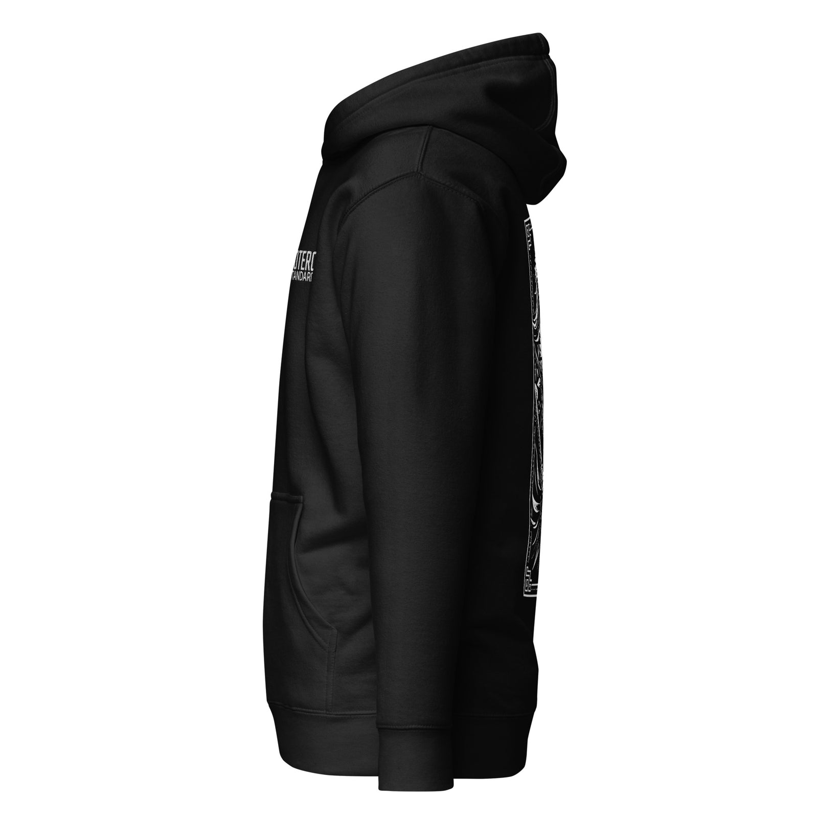 Potero Standard Arctic Sparta Huppari, musta vasemmalta