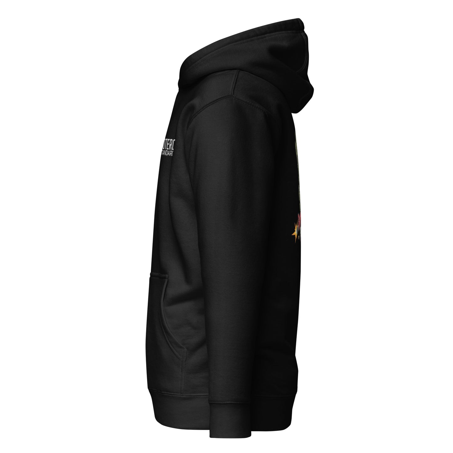 Potero Standard Tactical Kitty Collab Huppari, musta vasemmalta