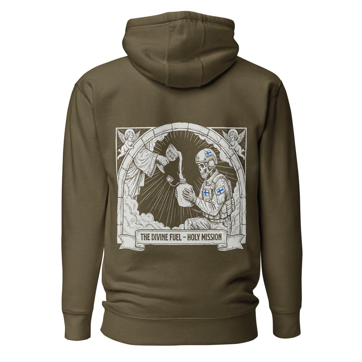 Potero Standard Divine Fuel - Holy Mission Huppari, military green takaa