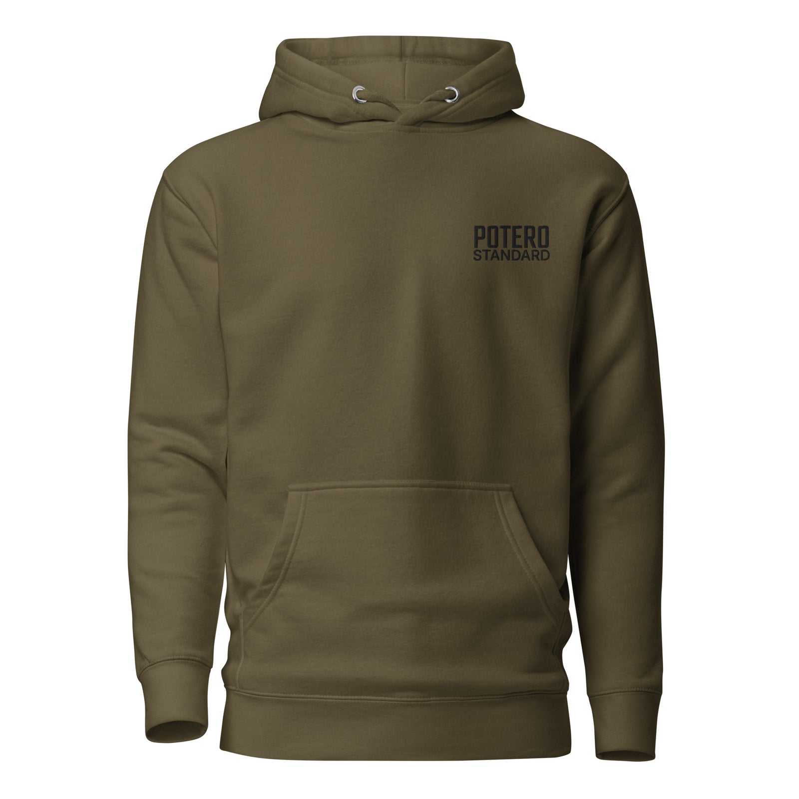 Potero Standard Sentinel Huppari, military green edestä