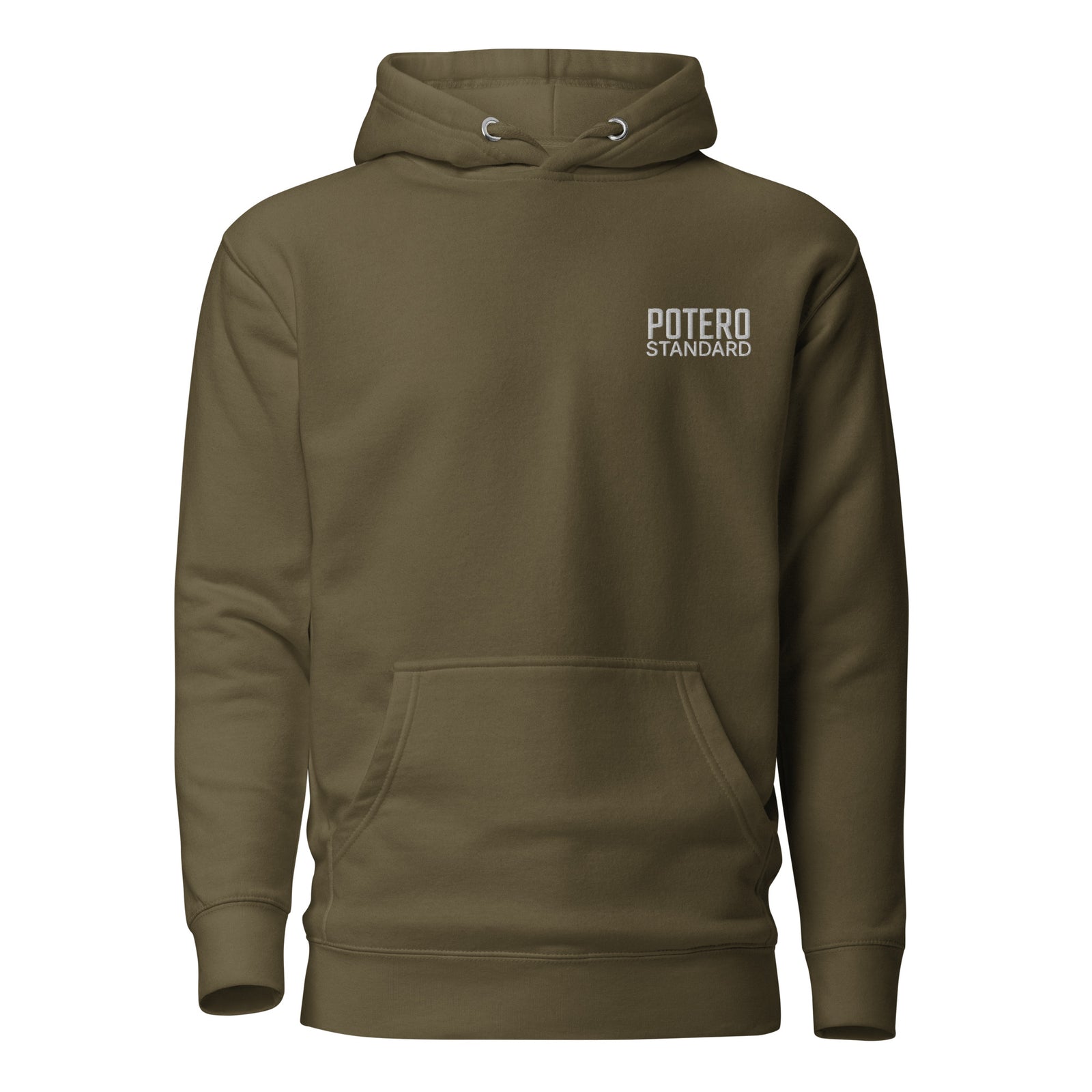 Potero Standard NLAW Huppari, military green edestä