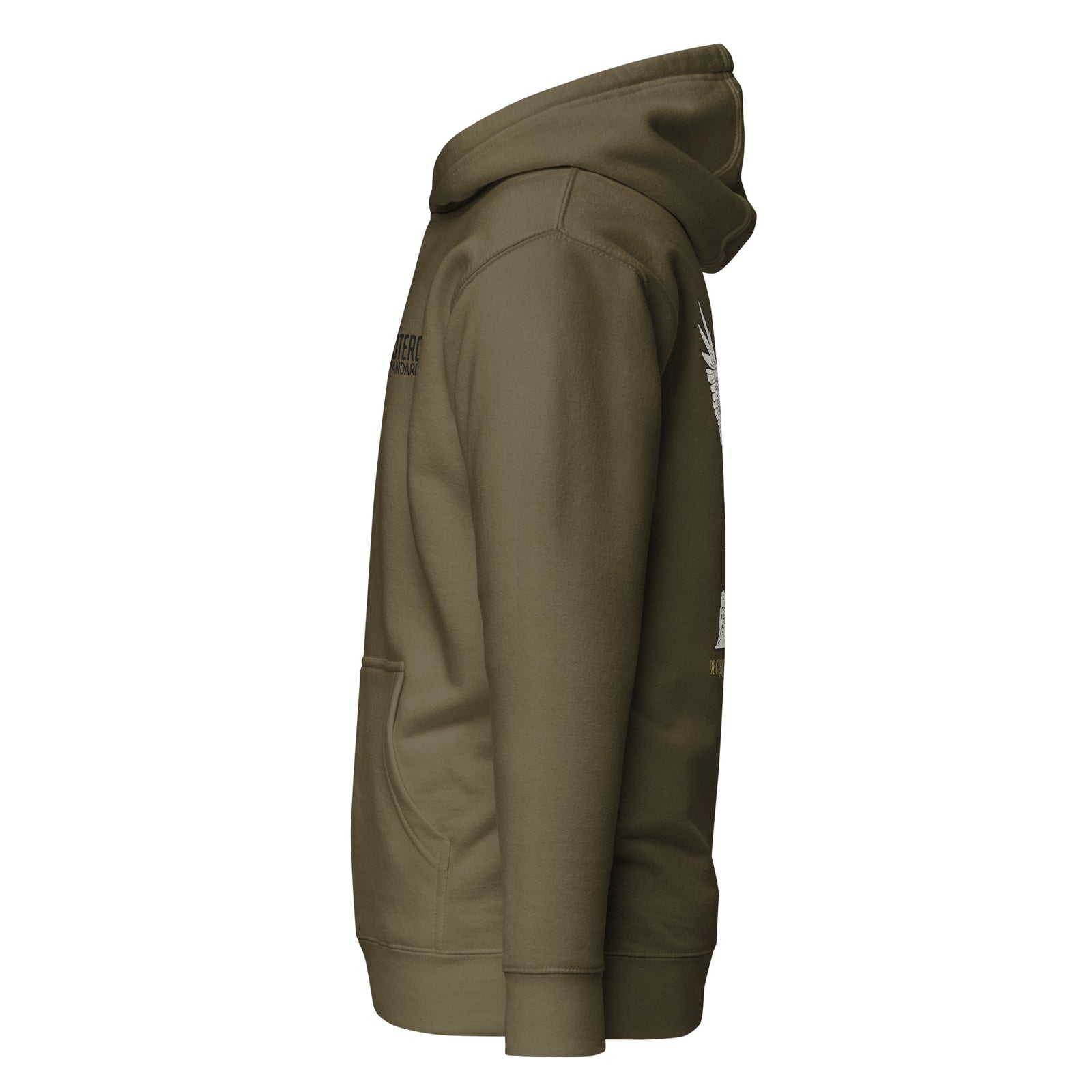 Potero Standard Panssarintorjuntapyhimys huppari, military green vasemmalta