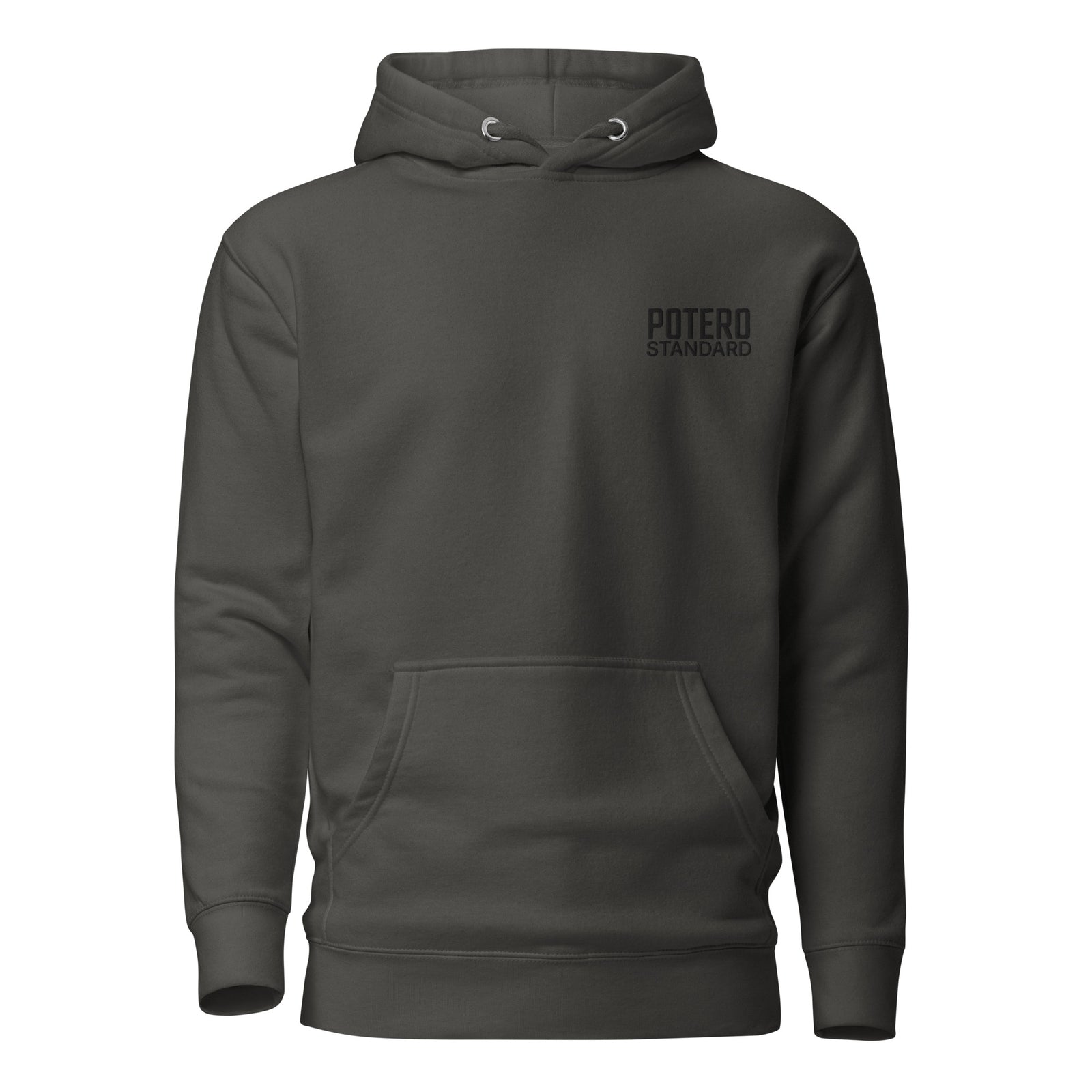 Potero Standard Panssarintorjuntapyhimys huppari, vintage black edestä