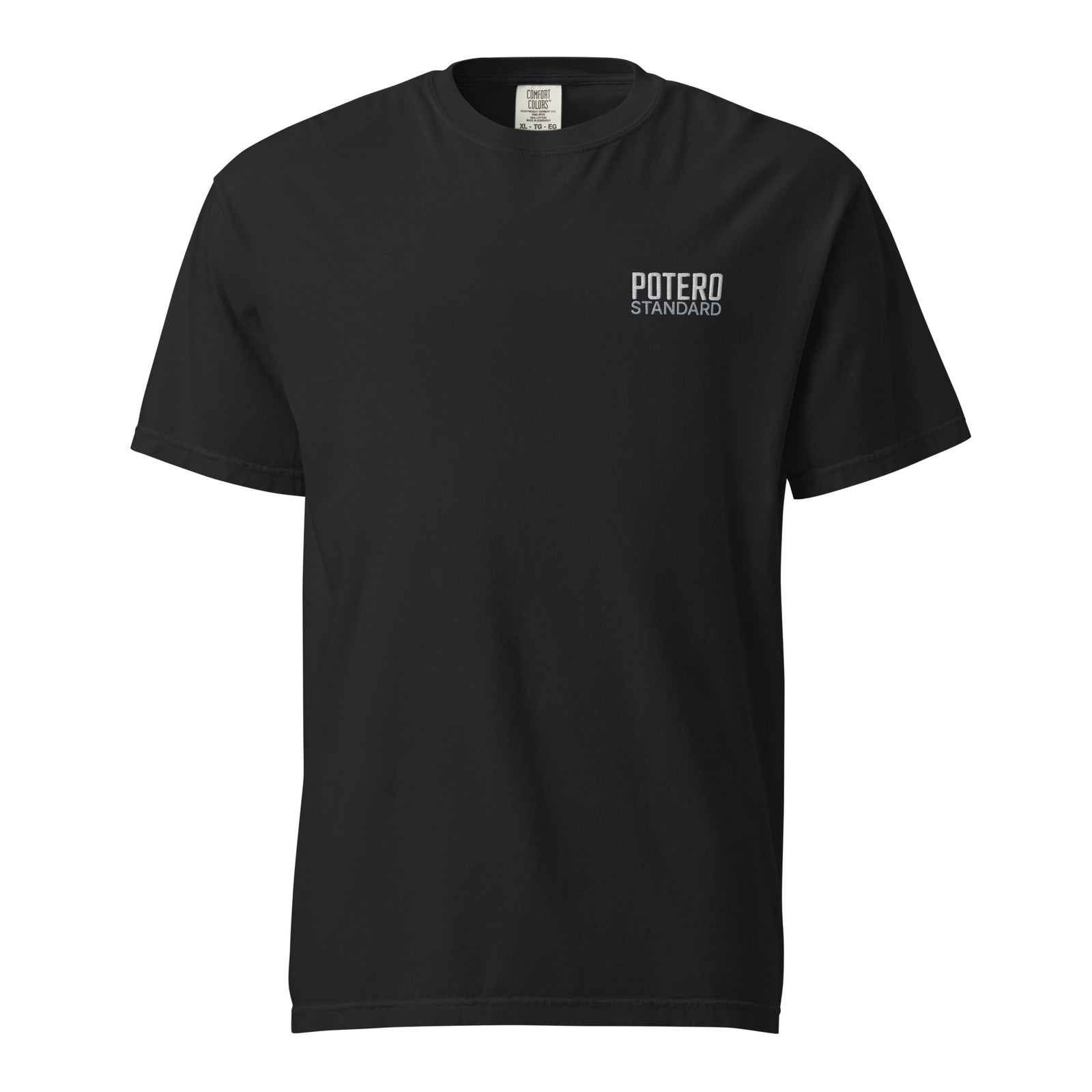 Potero Standard Panssarintorjuntapyhimys t-paita, musta edestä