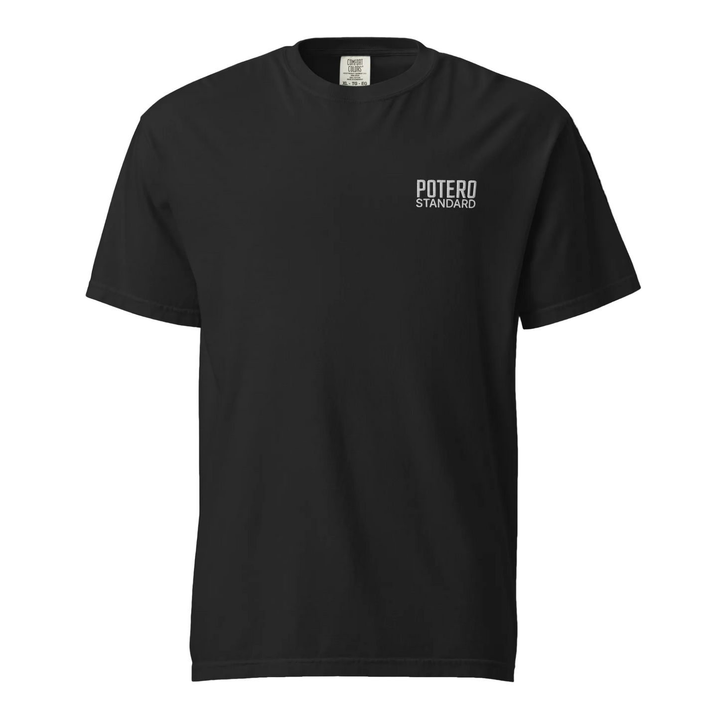 Potero Standard RK-95 T-paita, musta edestä