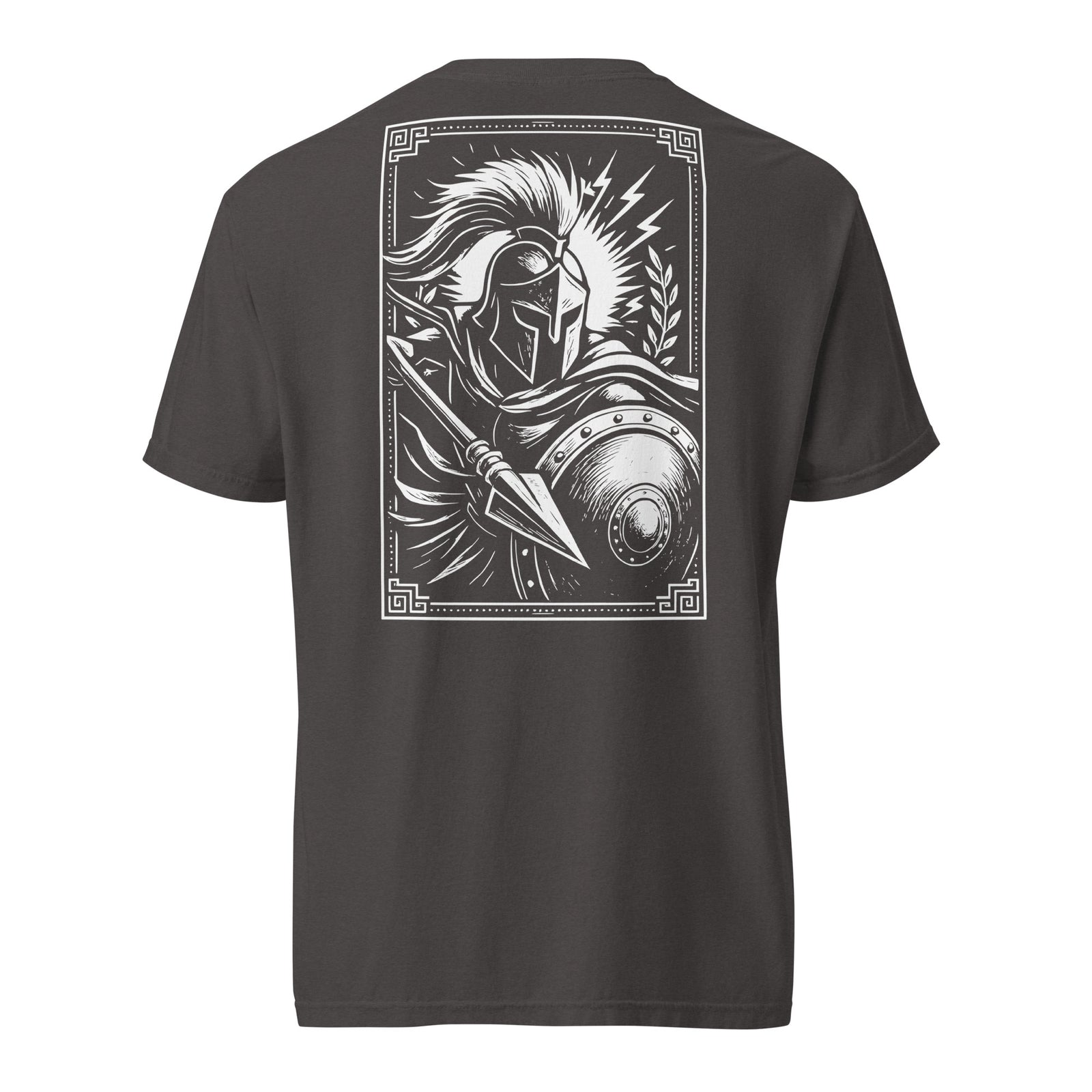 Potero Standard Sparta t-paita, graphite takaa