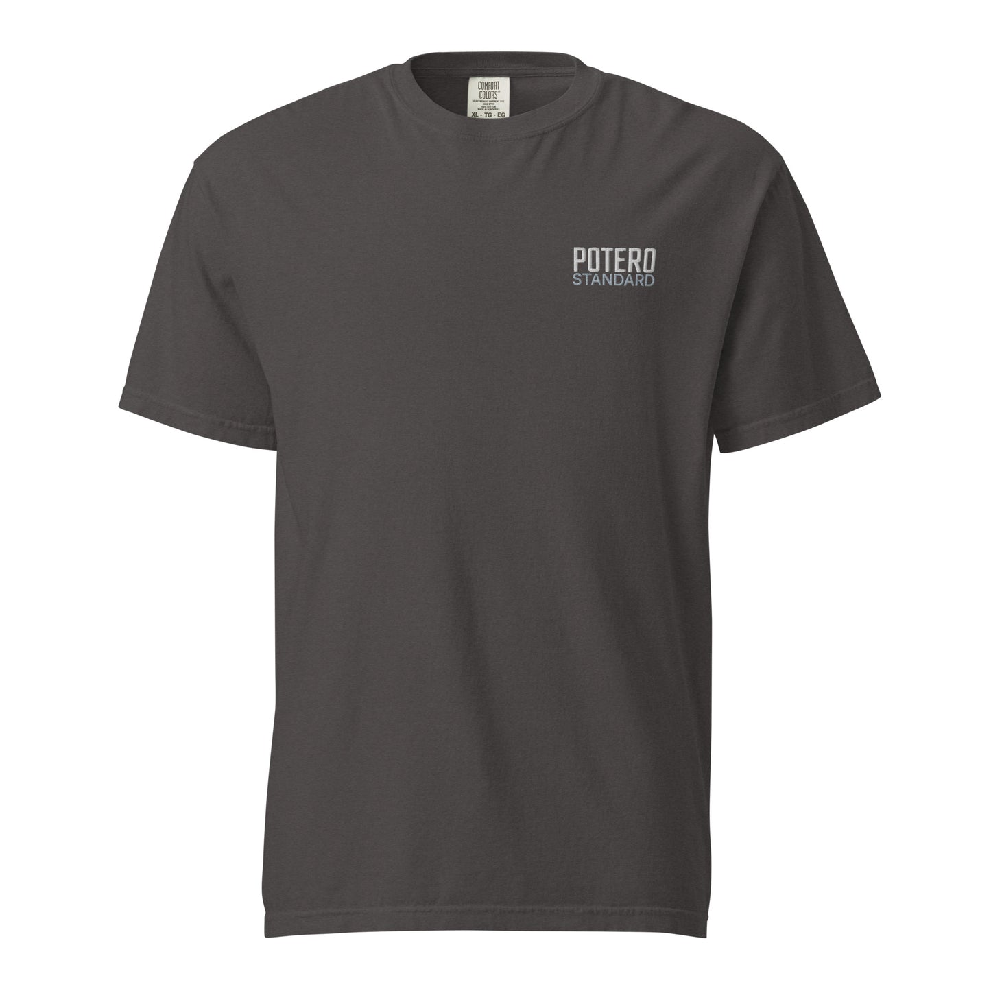 Potero Standard Panssarintorjuntapyhimys t-paita, graphite edestä