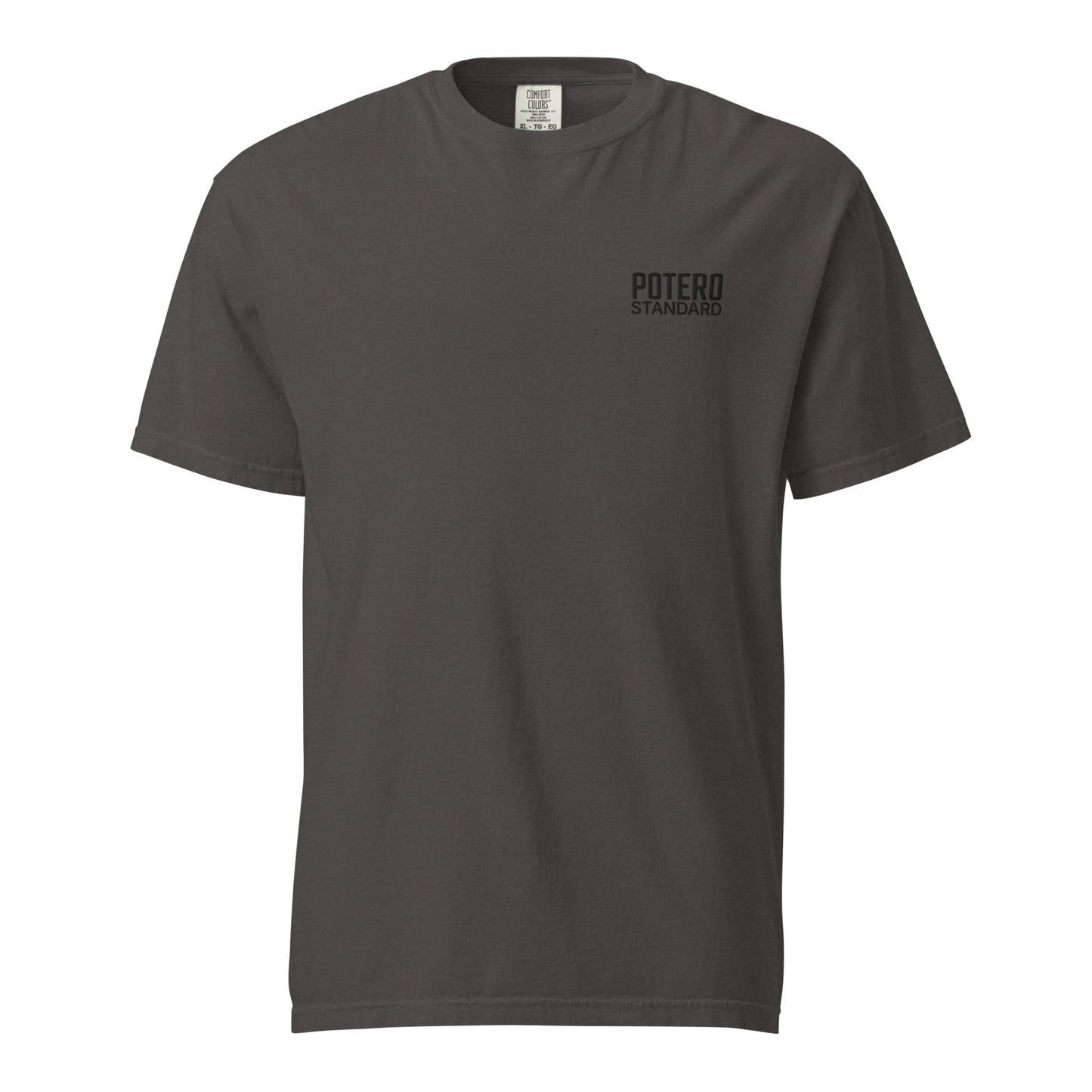 Potero Standard Sparta t-paita, graphite edestä