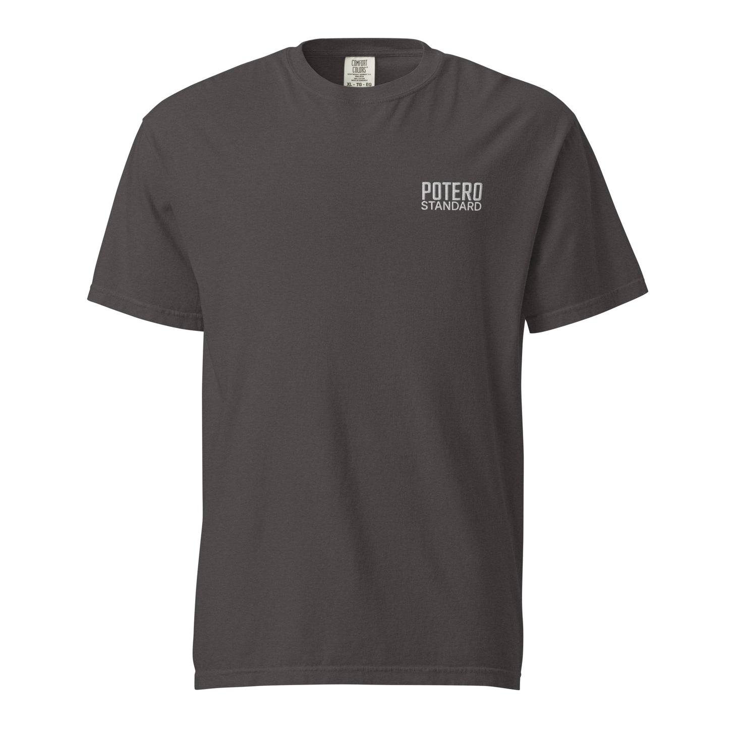 Potero Standard Kenttälapio T-paita, graphite edestä