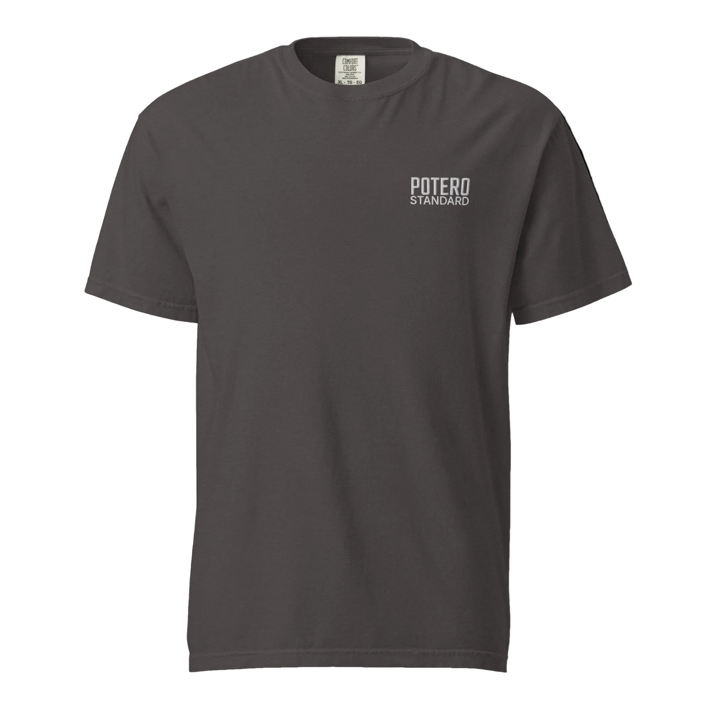Potero Standard RK-95 T-paita, graphite edestä