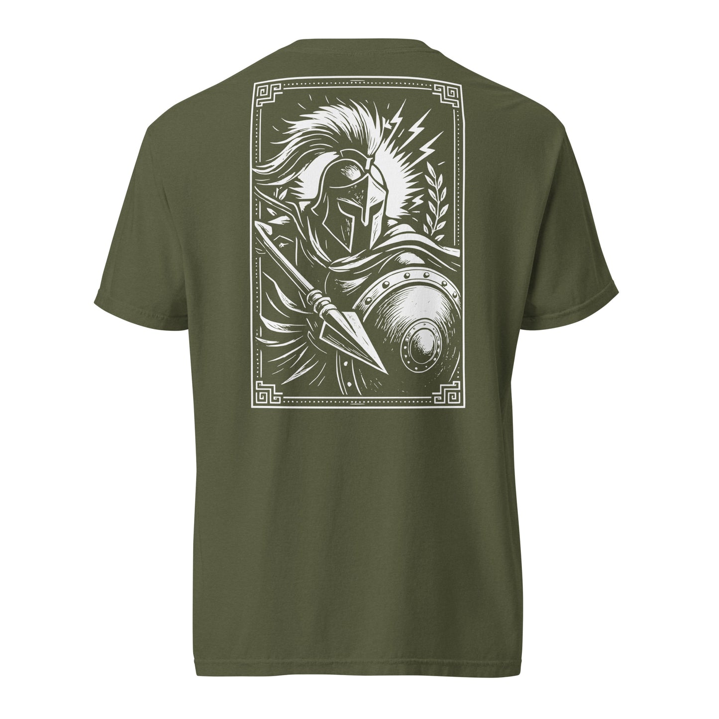 Potero Standard Sparta t-paita, hemp takaa